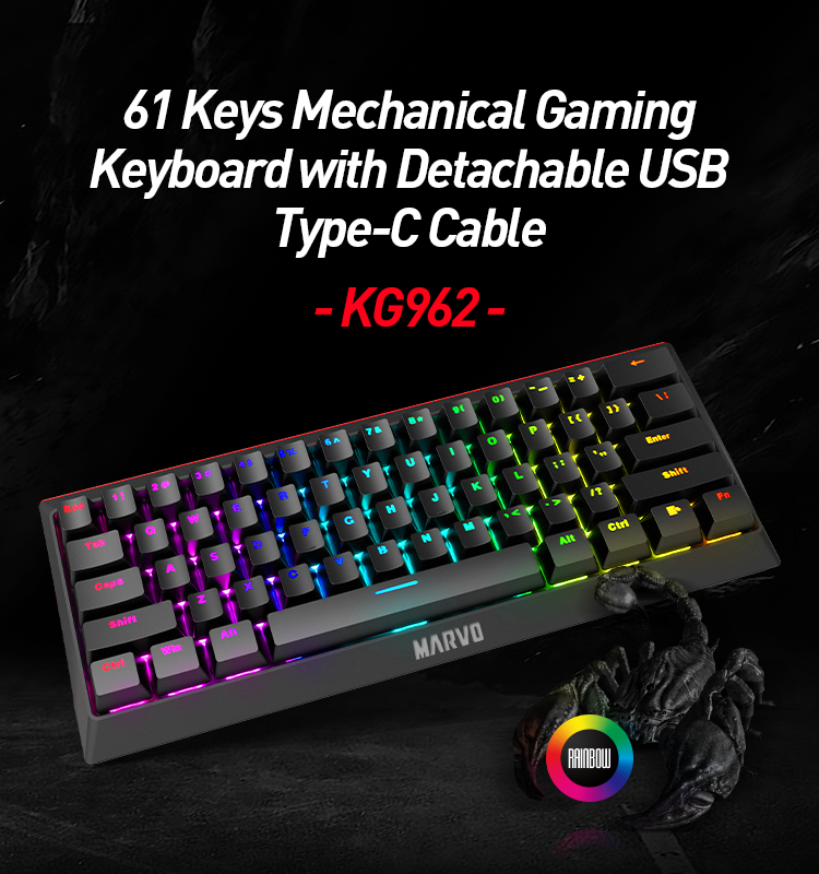 Custom Keyboard Kit, Best Kits Hot Keyboard Swappable MarvoTech Budget 