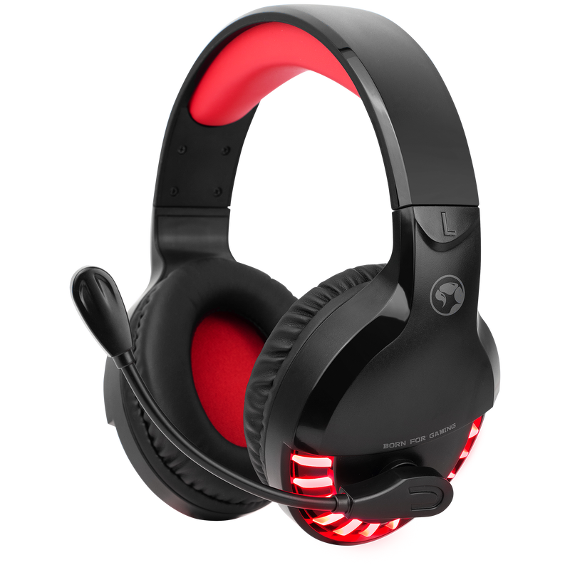 Drivers 50mm Headsets Marvo HG8932 Gaming with | MarvoTech Stereo 3.5mm